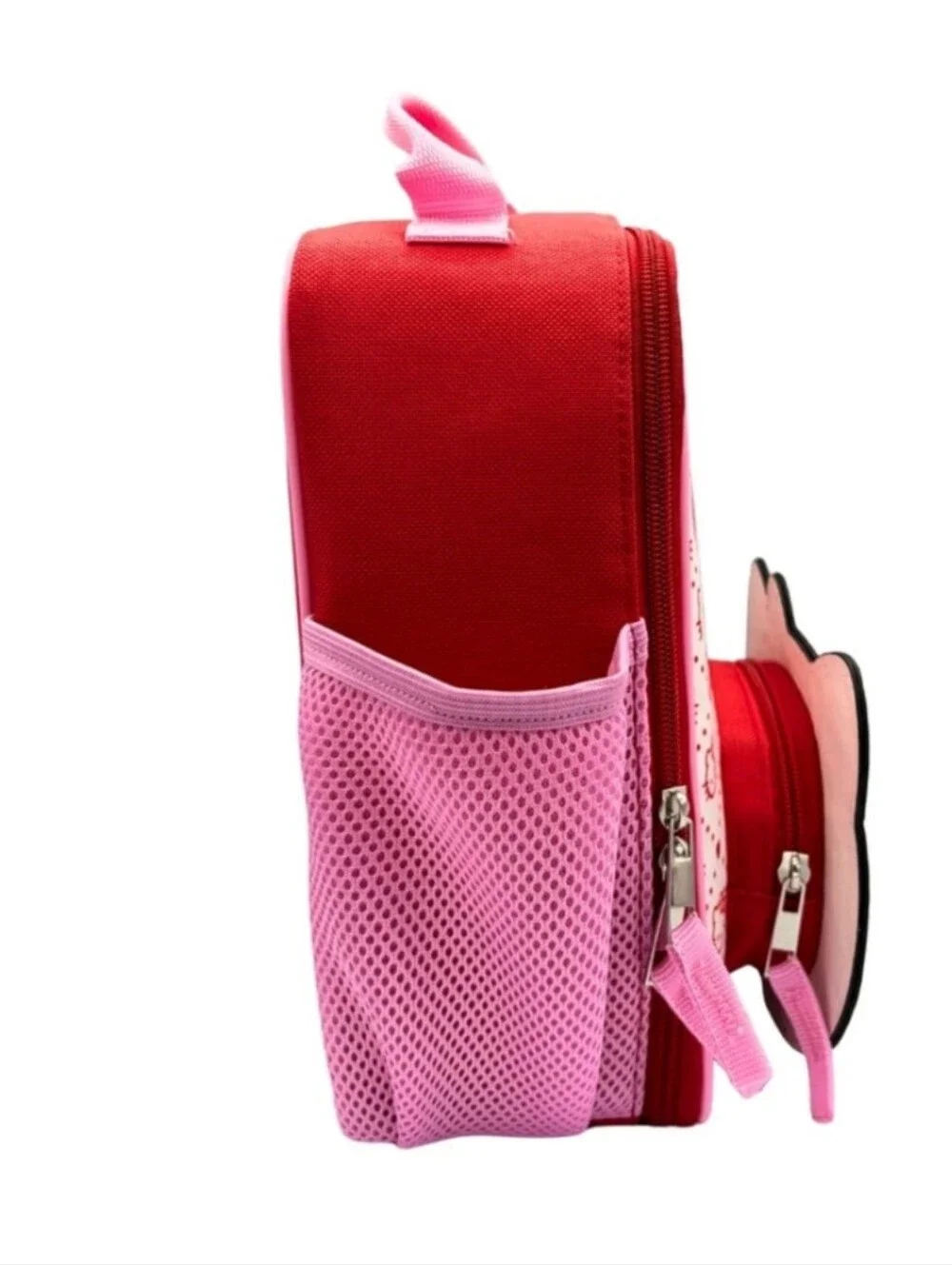 Hello Kitty Red and Pink Character Lunch Tote